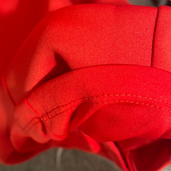 NWT TAHARI RED GERANIUM DRESS, regular size 2 - Picture 7 of 10